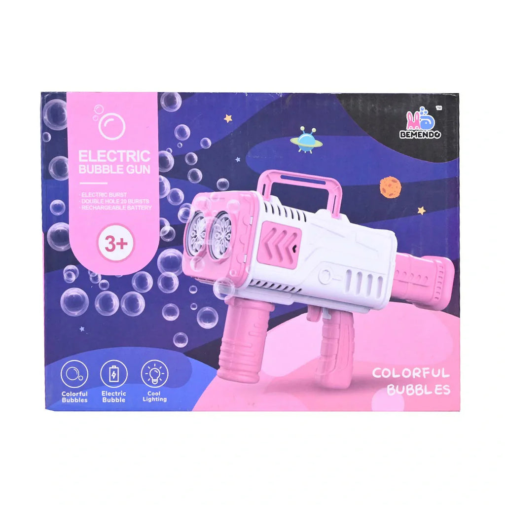 Picture of Electric Bubble Gun Color Bubble Brust - by Raja Sahib Kids