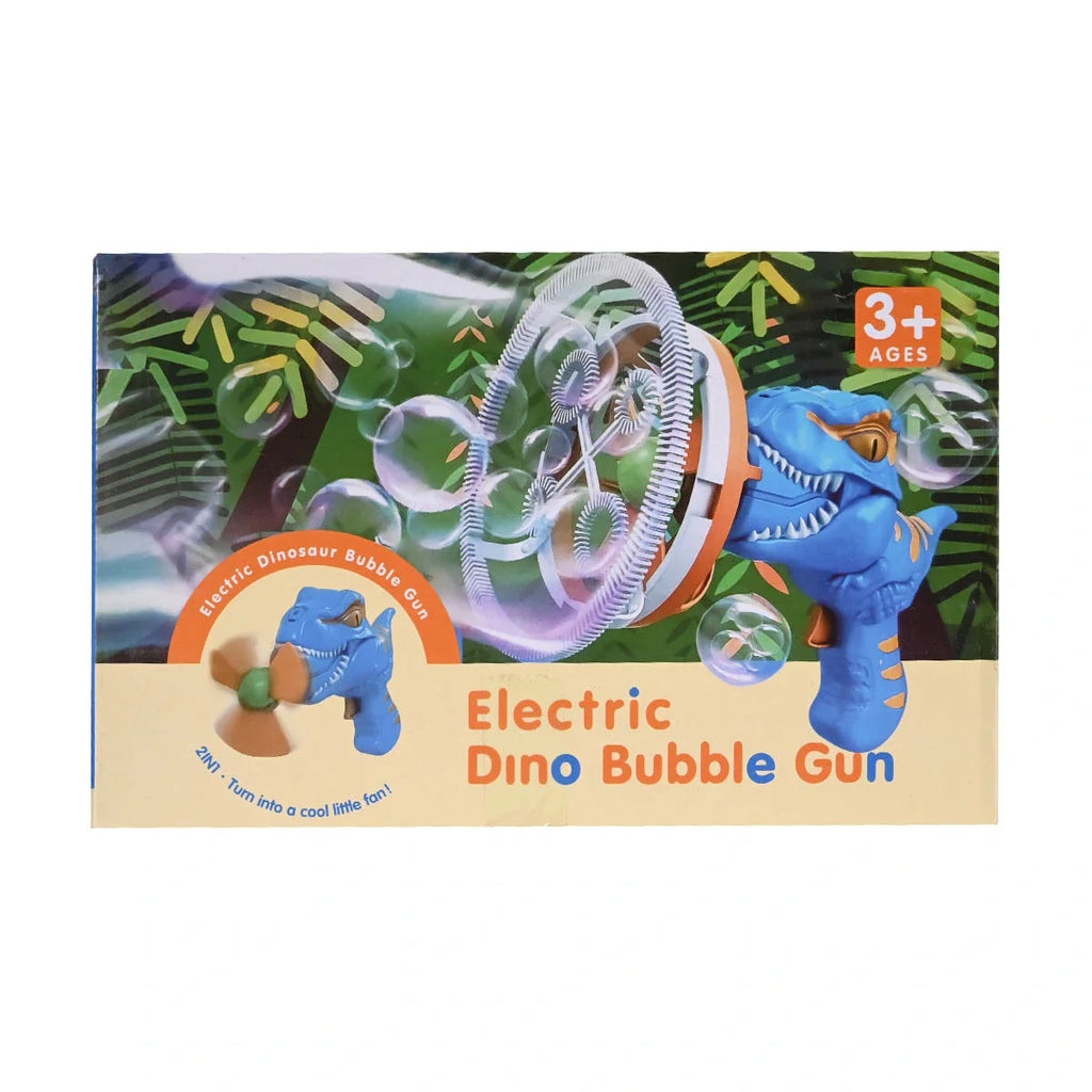 Picture of Electric Dino Bubble Gun - Dinosaur Bubble Blaster - by Raja Sahib Kids