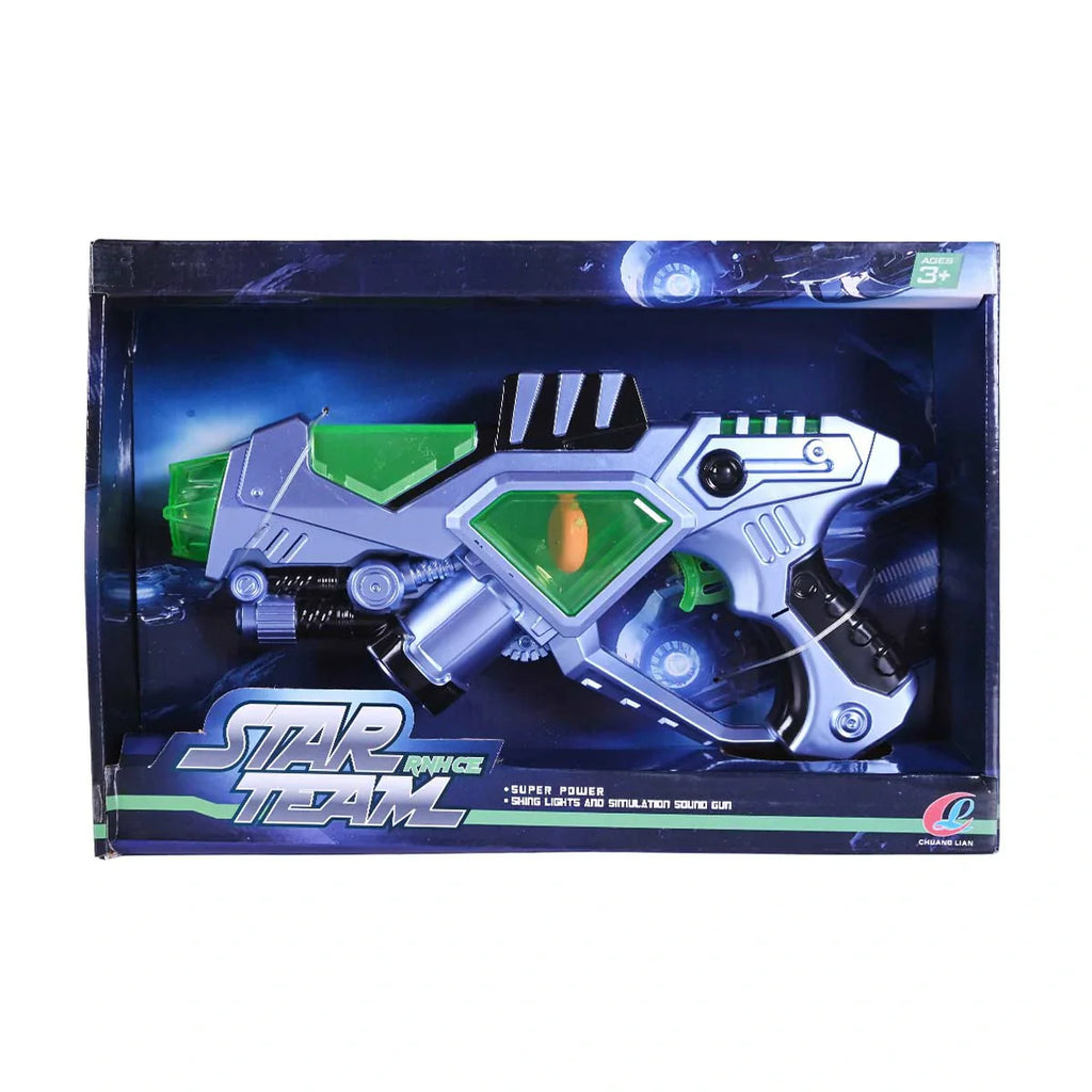 Picture of Super Power Simulation Sound & Light Shooter - by Raja Sahib Kids