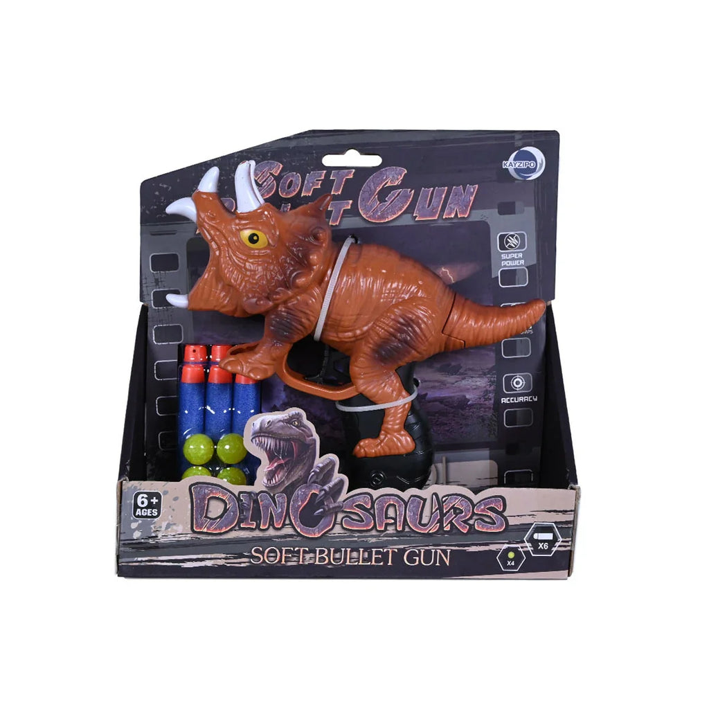 Picture of Dinosaurs Soft Bullet Gun - by Raja Sahib Kids