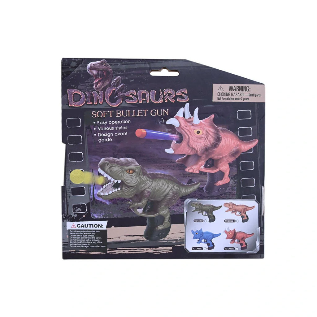 Picture of Dinosaurs Soft Bullet Gun - by Raja Sahib Kids