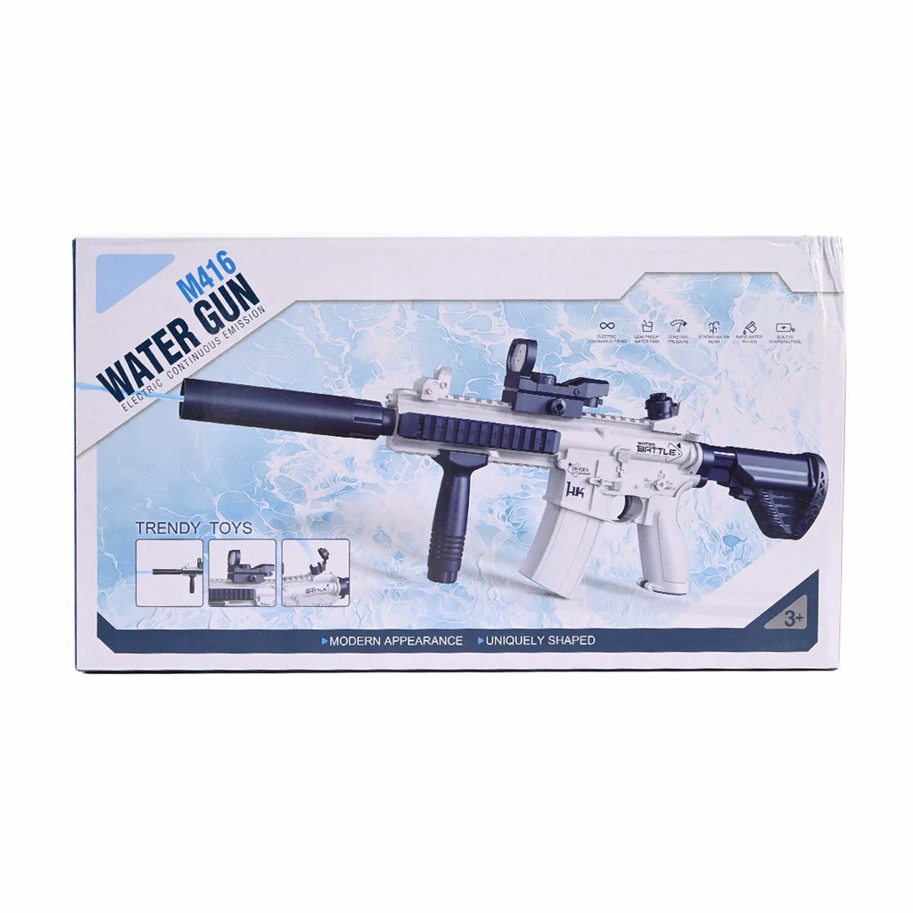 Picture of M416 Electric Continuous Emission Water Gun | Tactical Style Water Blaster - by Raja Sahib Kids