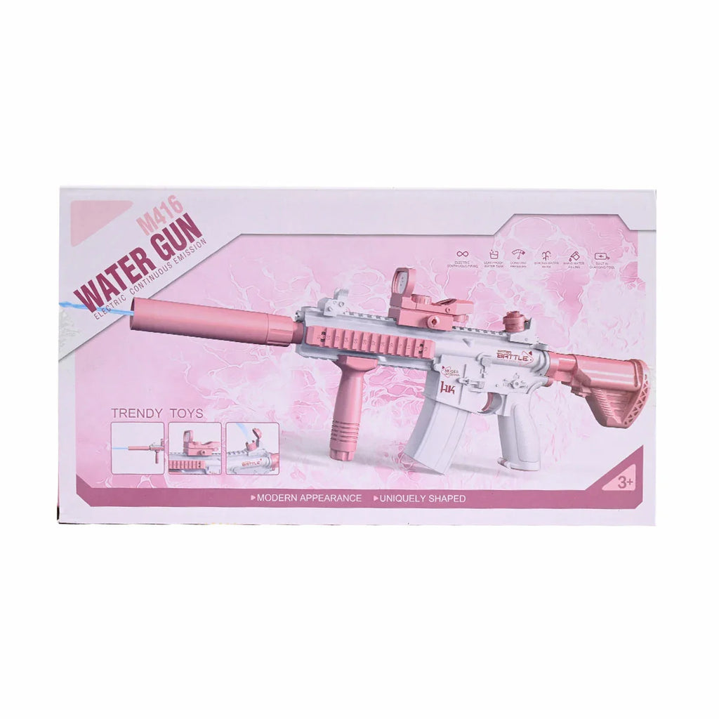 Picture of M416 Electric Continuous Emission Water Gun | Tactical Style Water Blaster - by Raja Sahib Kids
