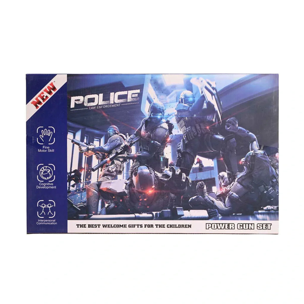 Picture of Police Law Enforcement S.W.A.T. Role-Play Power Gun Set Ages 3+ - by Raja Sahib Kids