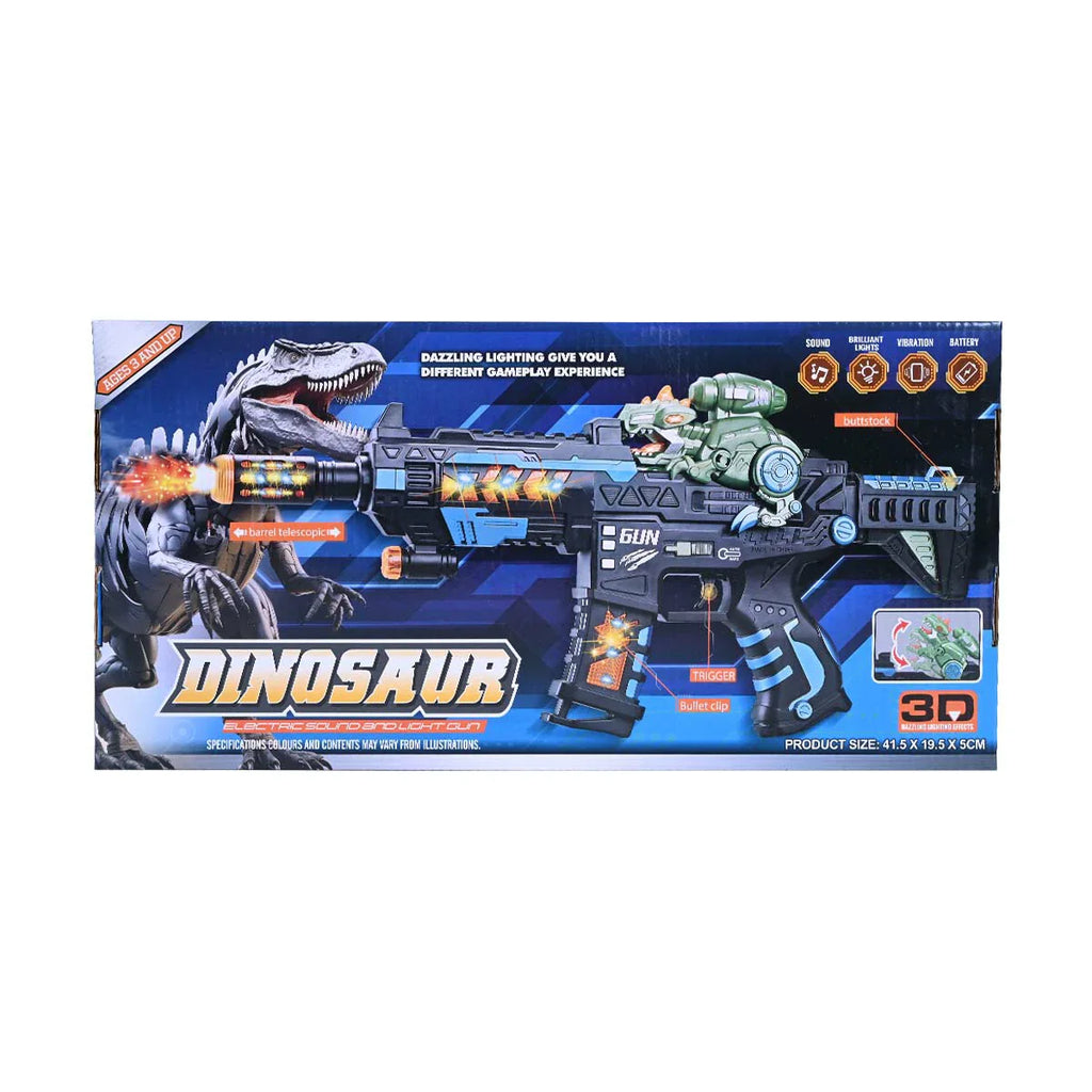 Picture of Dinosaur Electric Sound And Light Gun - by Raja Sahib Kids