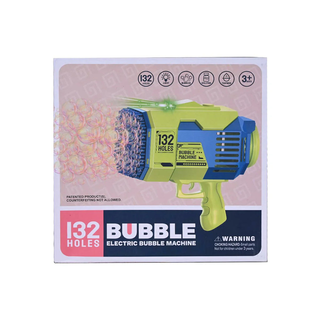 Picture of 132 Holes Automatic Electric Bubble Gun - by Raja Sahib Kids