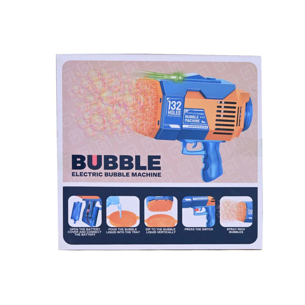 Picture of 132 Holes Automatic Electric Bubble Gun - by Raja Sahib Kids