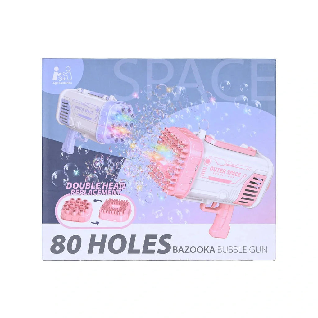 Picture of Bubble Blaster: 80-Hole Bazooka Bubble Gun - by Raja Sahib Kids