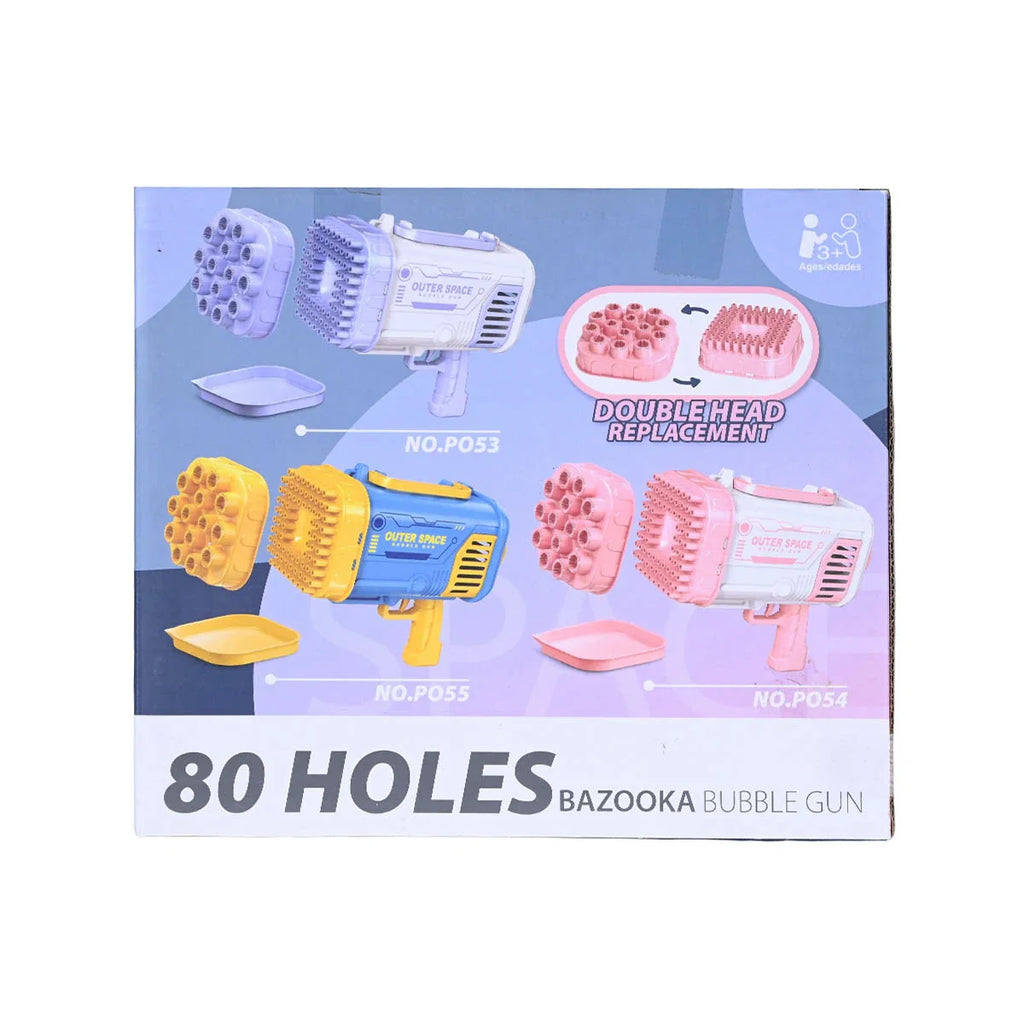 Picture of Bubble Blaster: 80-Hole Bazooka Bubble Gun - by Raja Sahib Kids