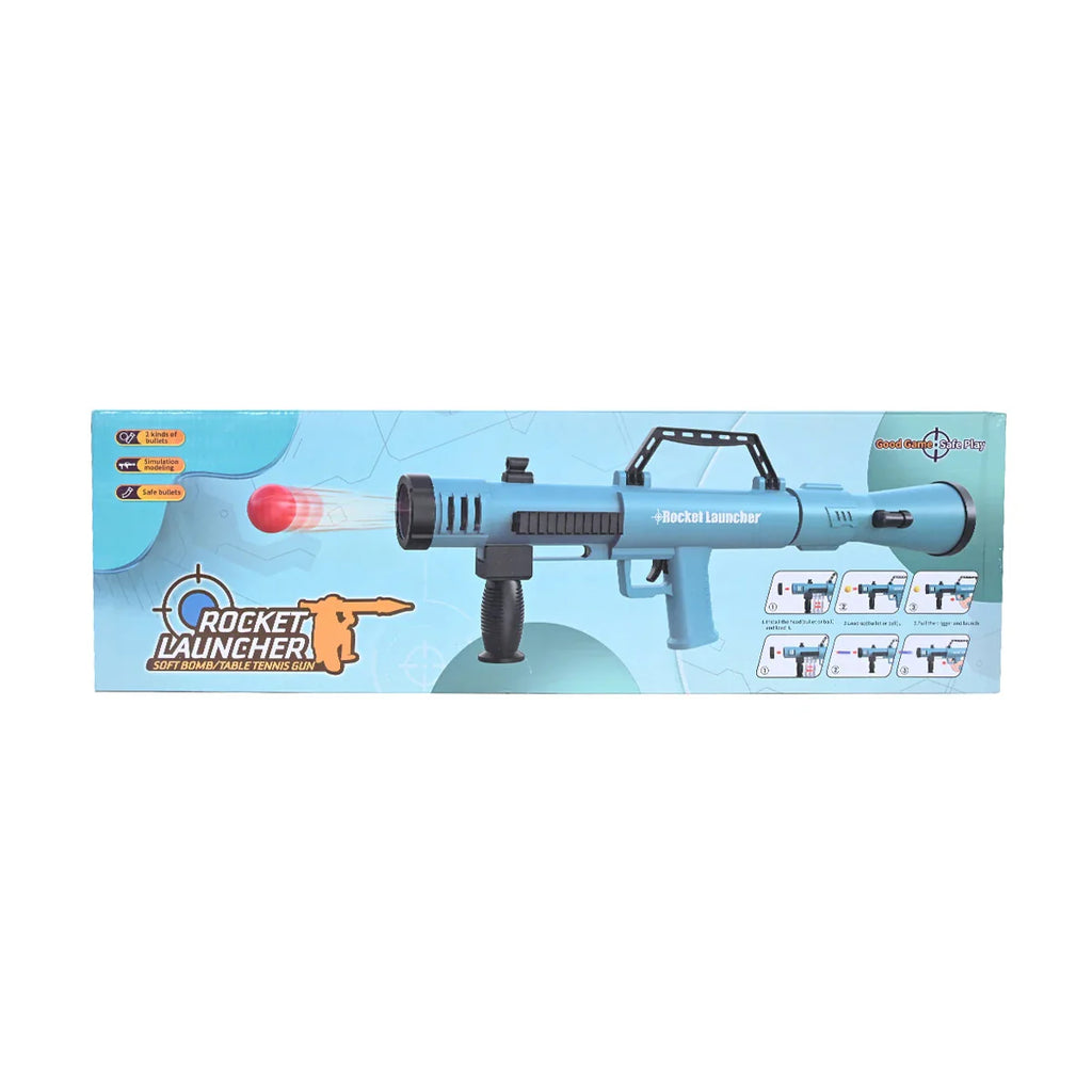 Picture of Rocket Launcher Gun With Balls & Arrows Toy For Kids - by Raja Sahib Kids