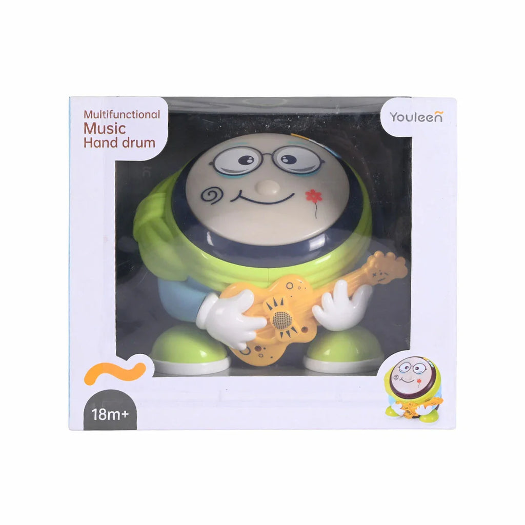 Picture of Multifunctional Music Hand Drum Toy | Interactive Drumming & Guitar Character for Toddlers 18M+ - by Raja Sahib Kids