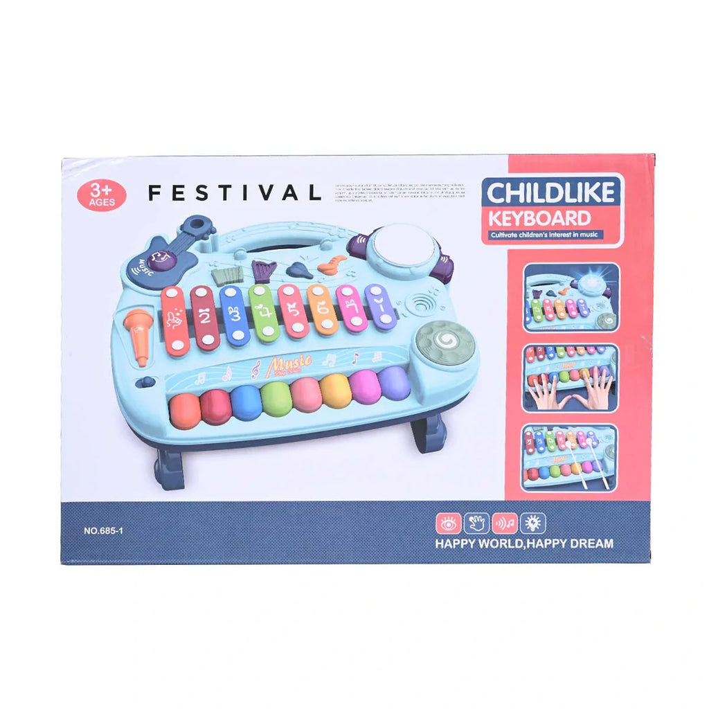 Picture of Music Festival Child Like Keyboard Toys Plastic Piano Musical Toy For Kids - by Raja Sahib Kids