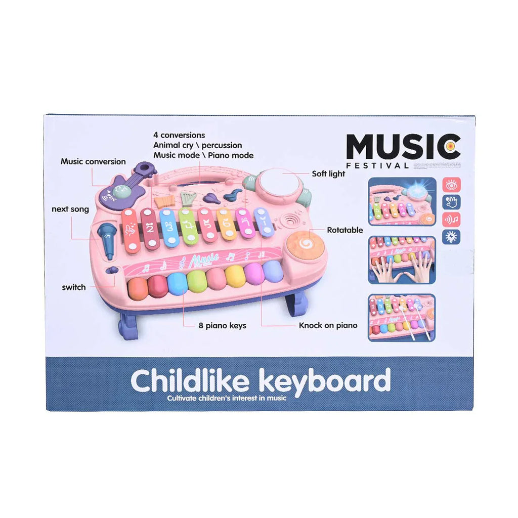 Picture of Music Festival Child Like Keyboard Toys Plastic Piano Musical Toy For Kids - by Raja Sahib Kids