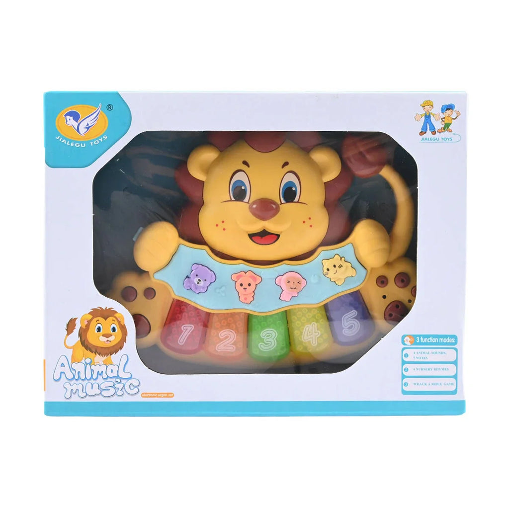 Picture of Jialegu Toys Animal Music Lion Electronic Organ Set - by Raja Sahib Kids