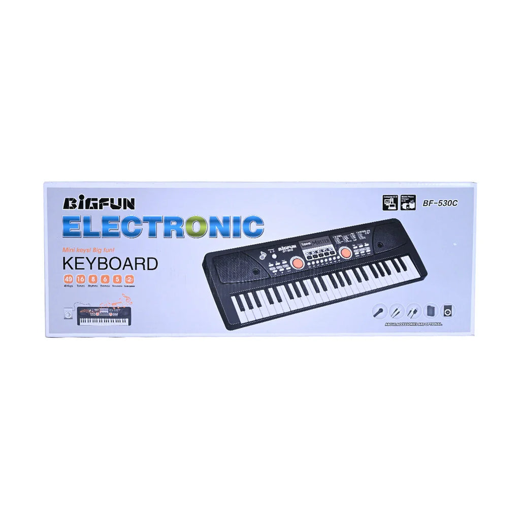 Picture of Bigfun Electronic Keyboard Piano 49 Keys - by Raja Sahib Kids