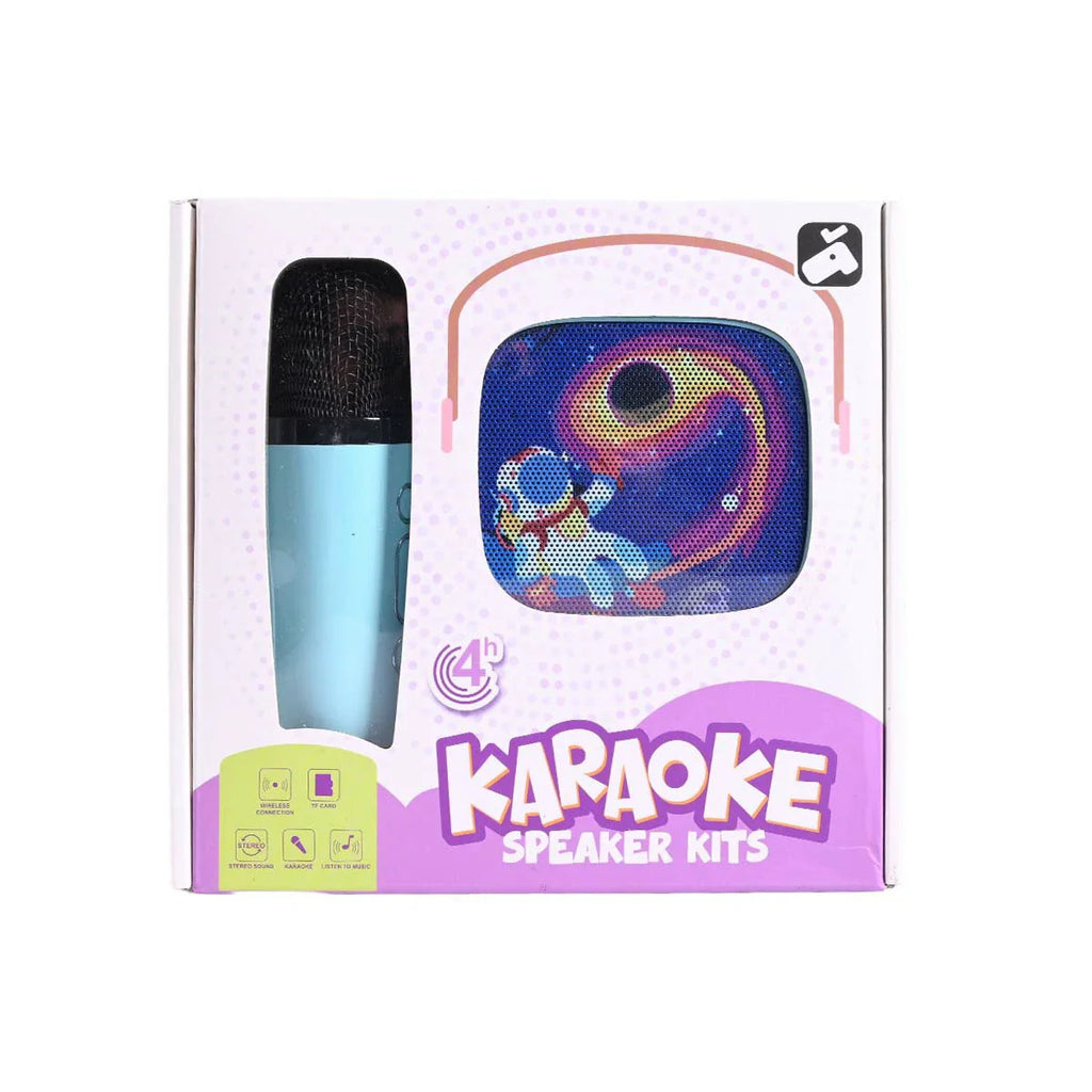 Picture of Portable Wireless Karaoke System with Microphone & Stereo Sound | Fun Music and Singing Toy for Kids - by Raja Sahib Kids