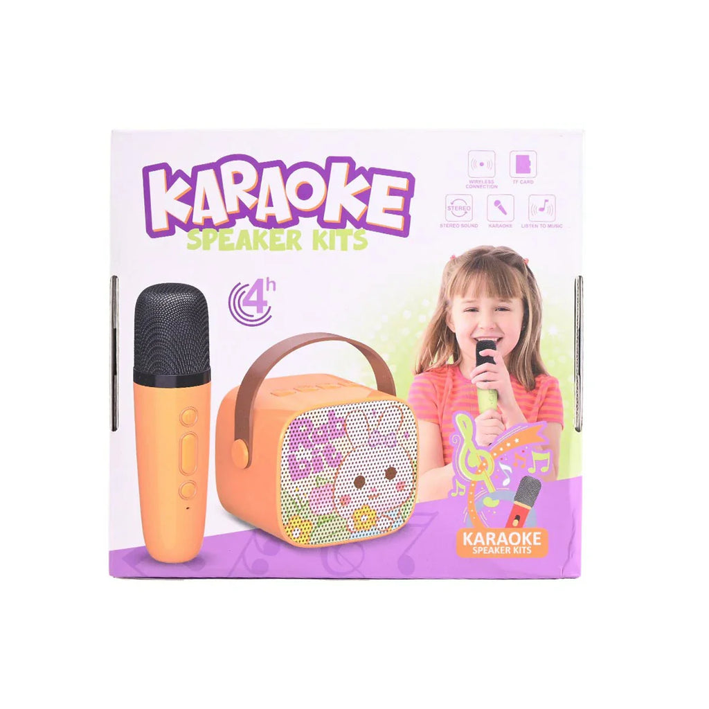 Picture of Portable Wireless Karaoke System with Microphone & Stereo Sound | Fun Music and Singing Toy for Kids - by Raja Sahib Kids