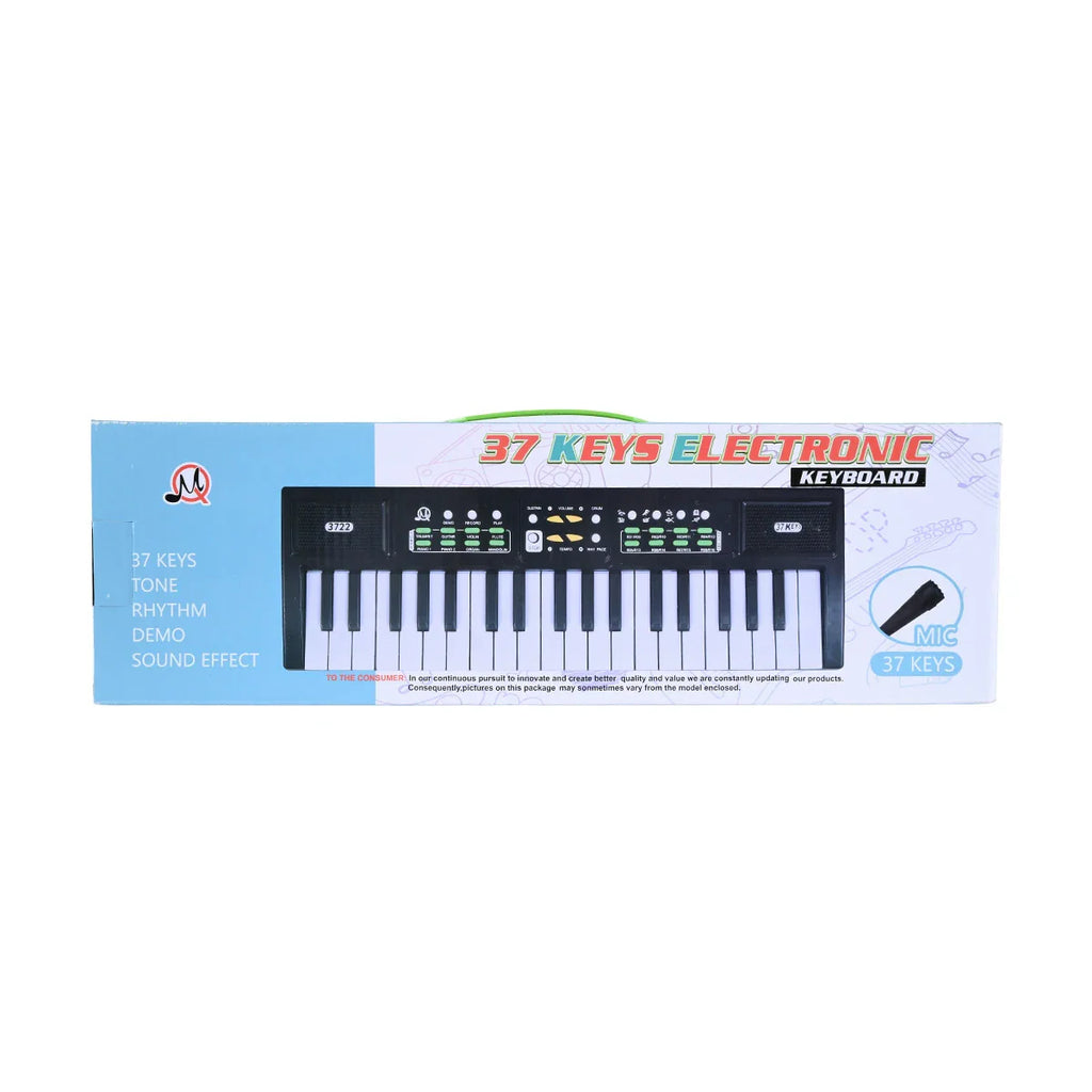 Picture of 37-Key Electronic Keyboard with Microphone Piano - by Raja Sahib Kids