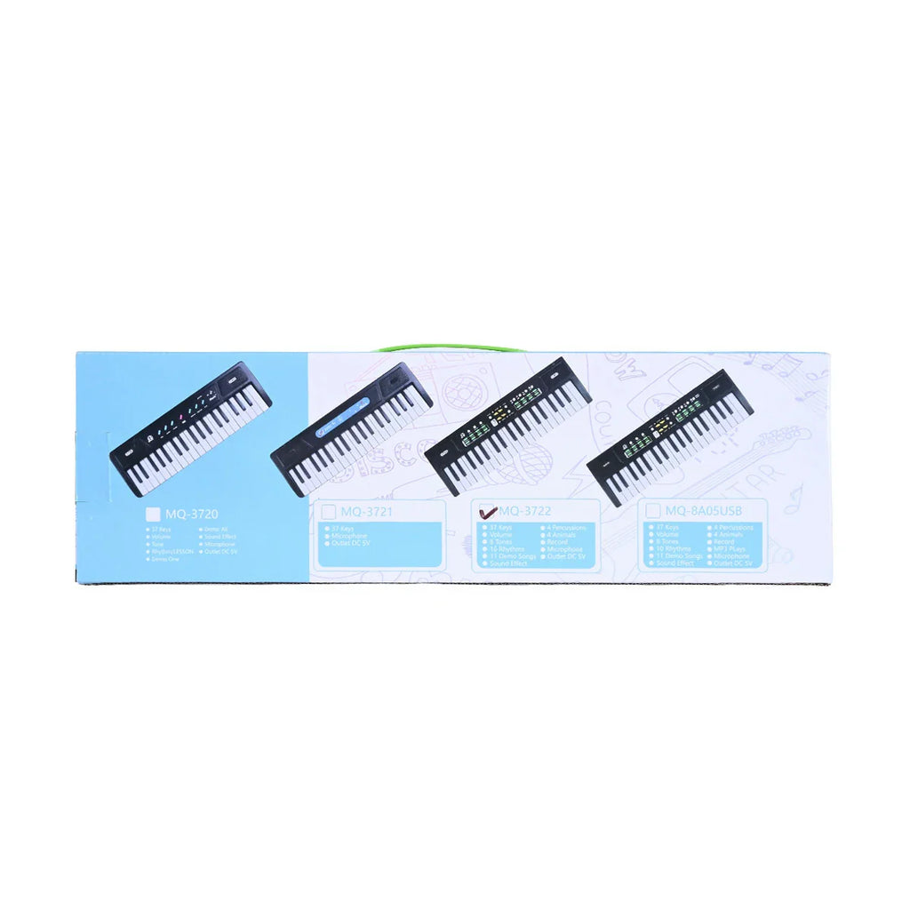 Picture of 37-Key Electronic Keyboard with Microphone Piano - by Raja Sahib Kids