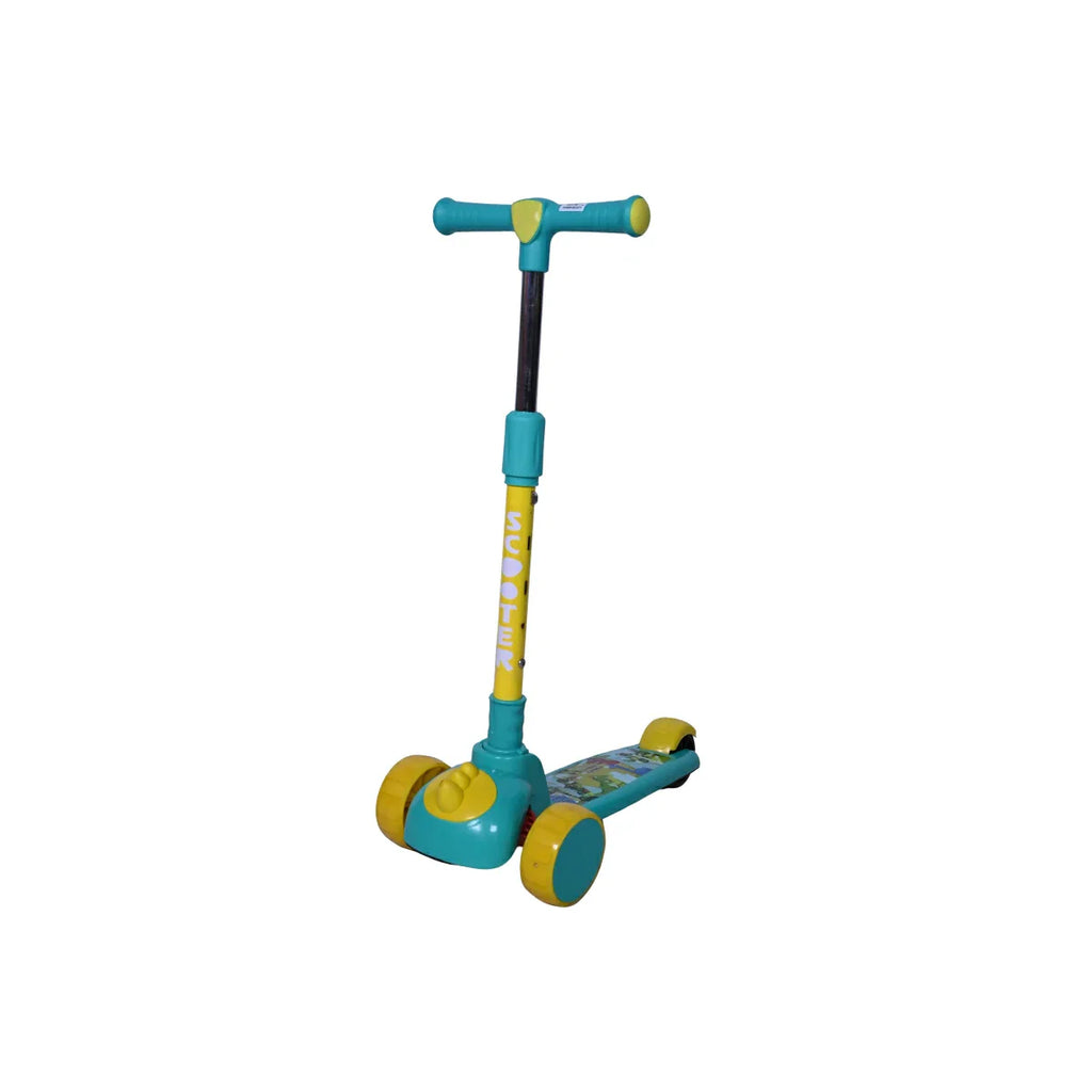 Picture of Three Wheel Scooty For Kids Green - by Raja Sahib Kids