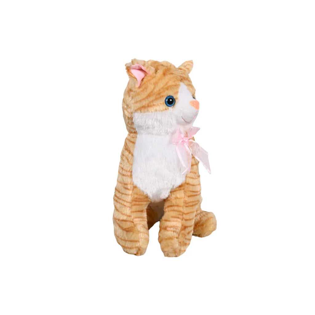 Picture of Cute Cat Stuffed Animal Plush Toys Golden - by Raja Sahib Kids