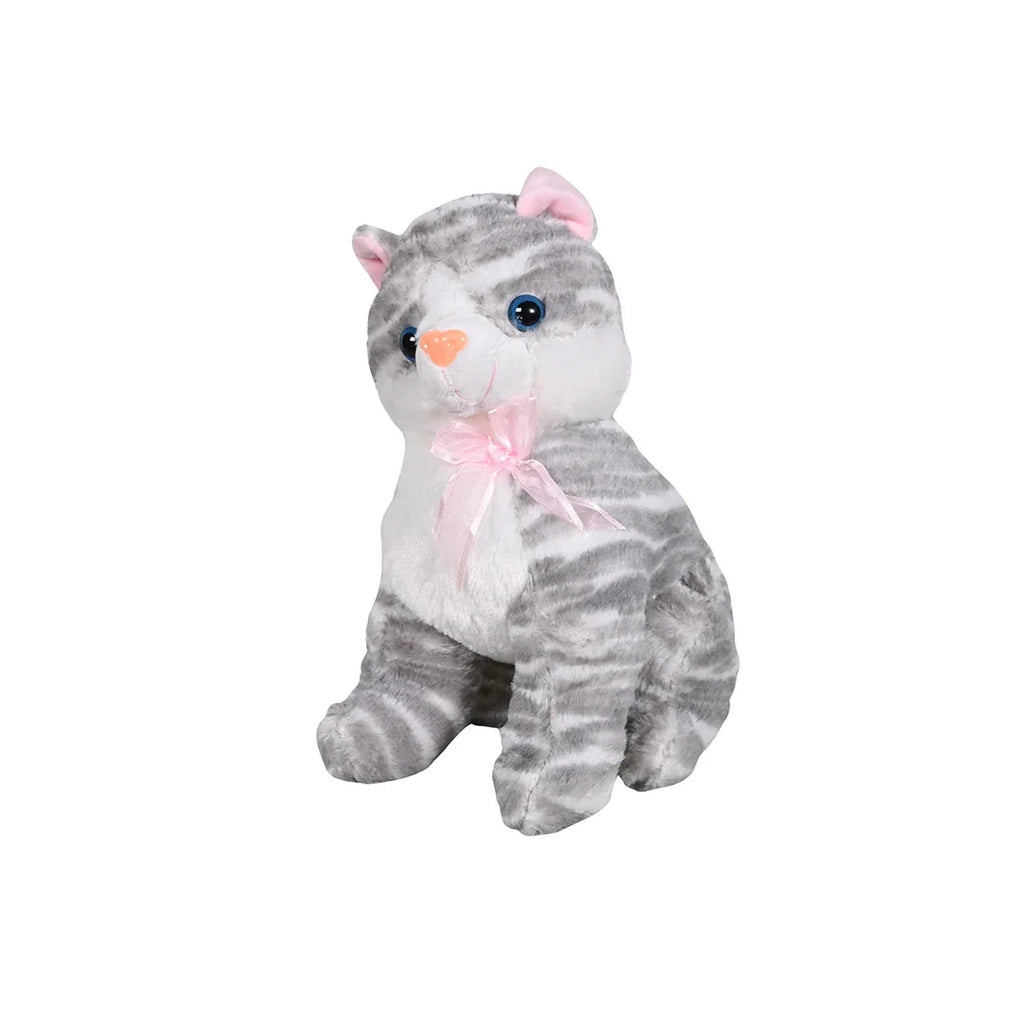 Picture of Cute Cat Stuffed Animal Plush Toys Grey - by Raja Sahib Kids