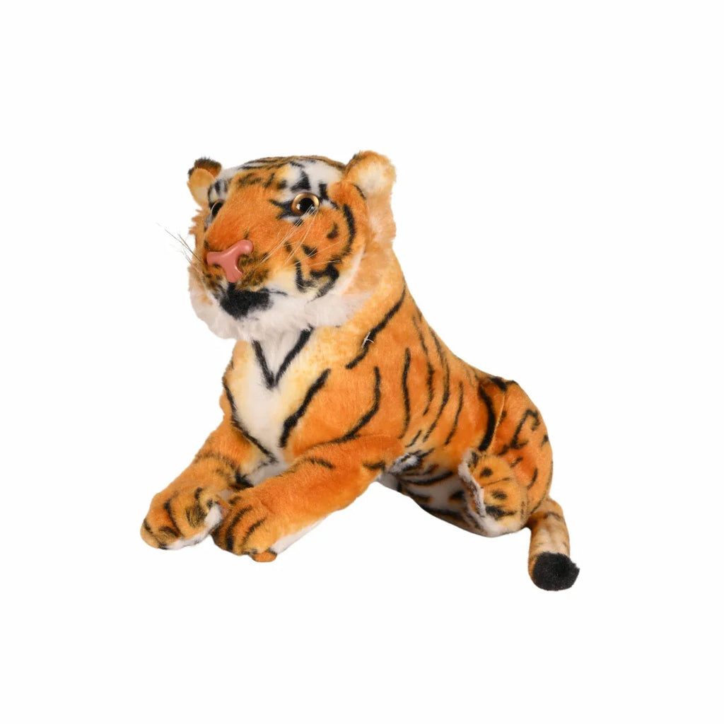 Picture of Soft Cuddly Tiger Plush Toy - Huggable Stuffed Animal - by Raja Sahib Kids