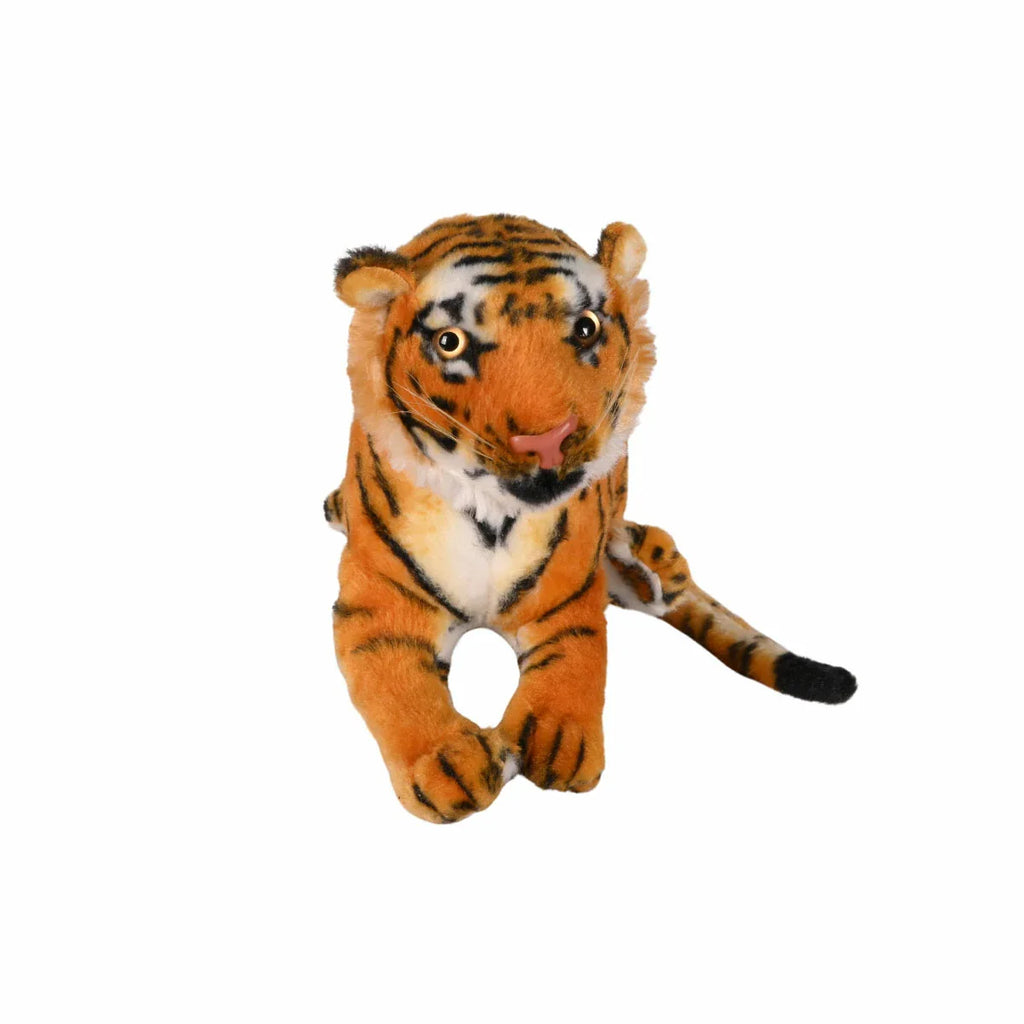 Picture of Soft Cuddly Tiger Plush Toy - Huggable Stuffed Animal - by Raja Sahib Kids