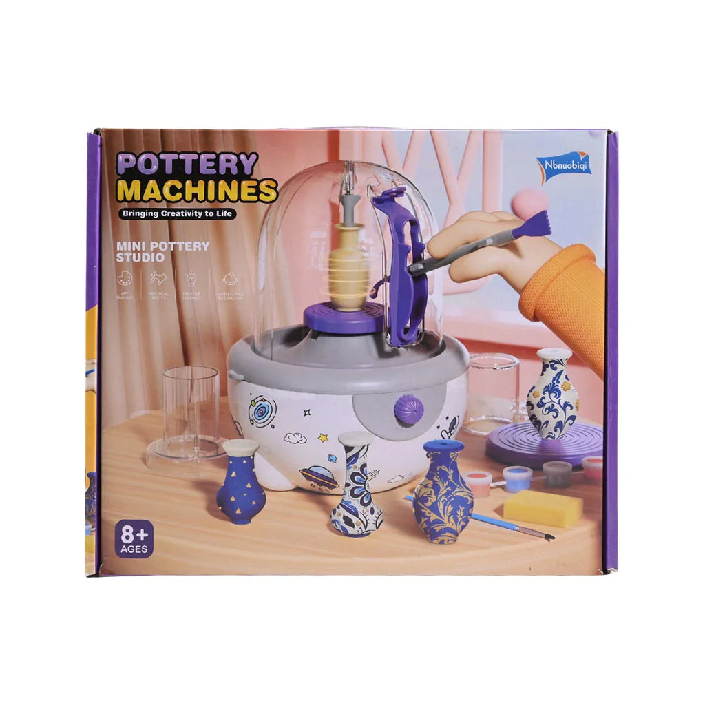 Picture of Pottery Machines Mini Pottery Studio - DIY Shaping and Air Drying Kit - by Raja Sahib Kids