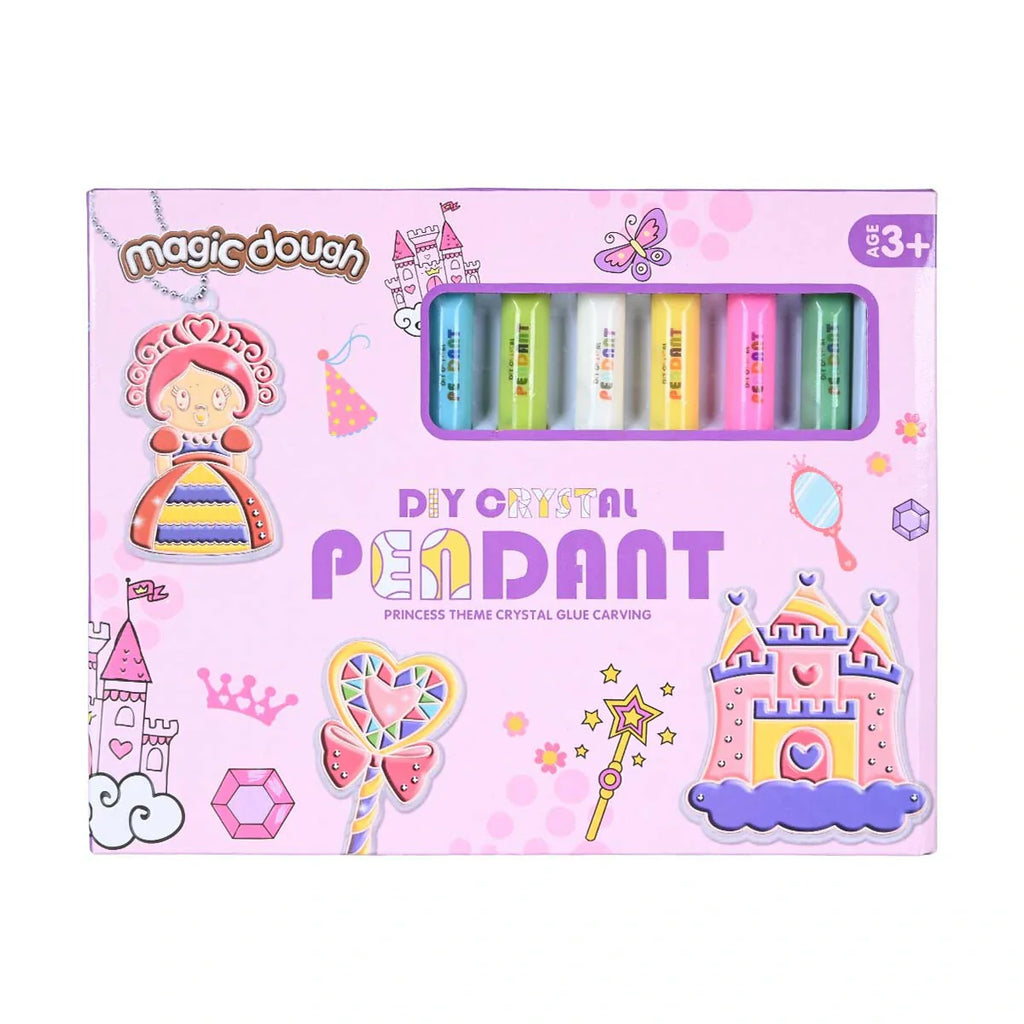 Picture of Magic Dough DIY Crystal Pendant: Princess Theme - by Raja Sahib Kids