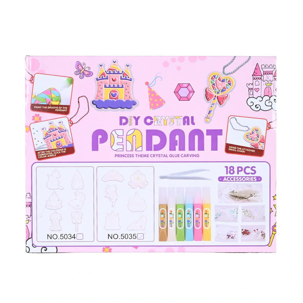 Picture of Magic Dough DIY Crystal Pendant: Princess Theme - by Raja Sahib Kids