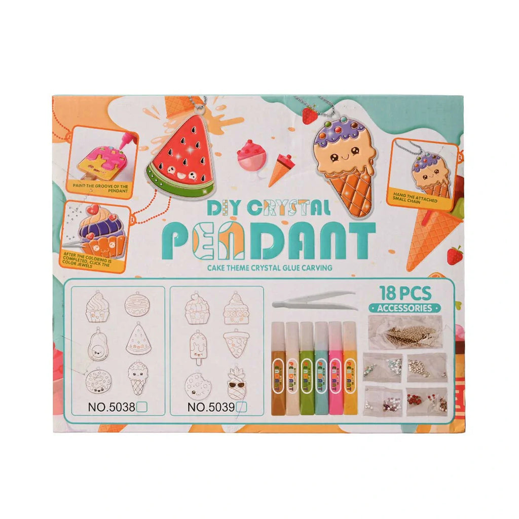Picture of DIY Crystal Pendant: Cake & Ice Cream Theme - by Raja Sahib Kids