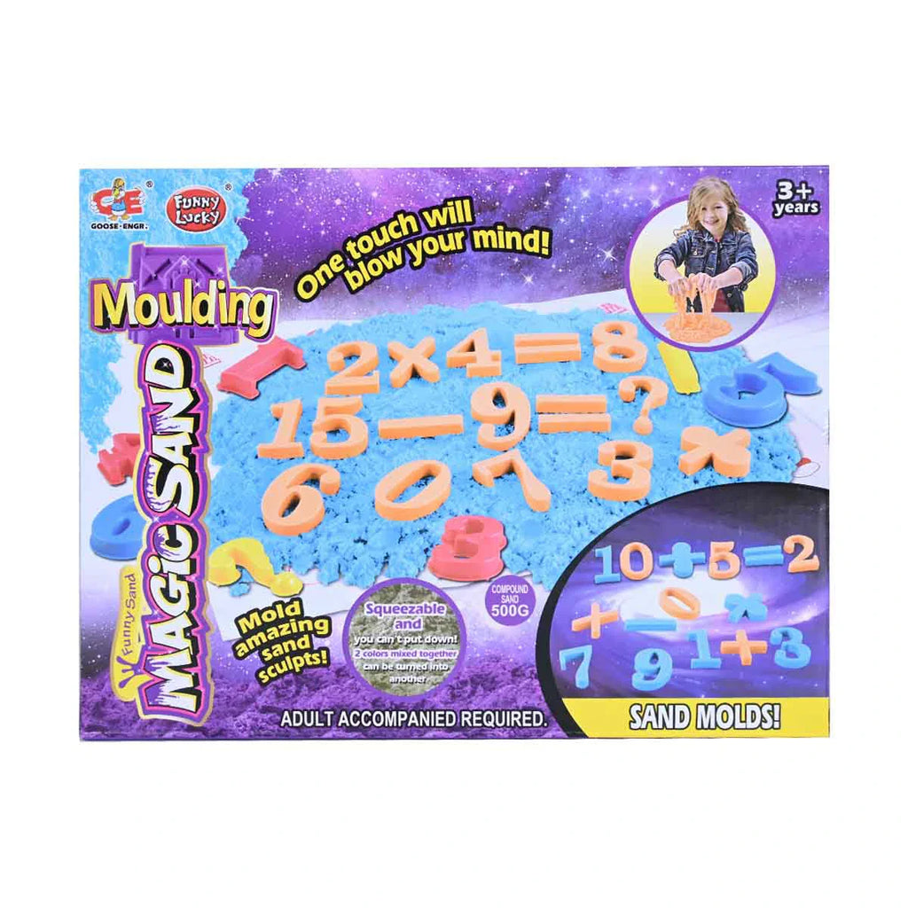 Picture of Kinetic Magic Sand Game Multicolor Color Cakes - by Raja Sahib Kids