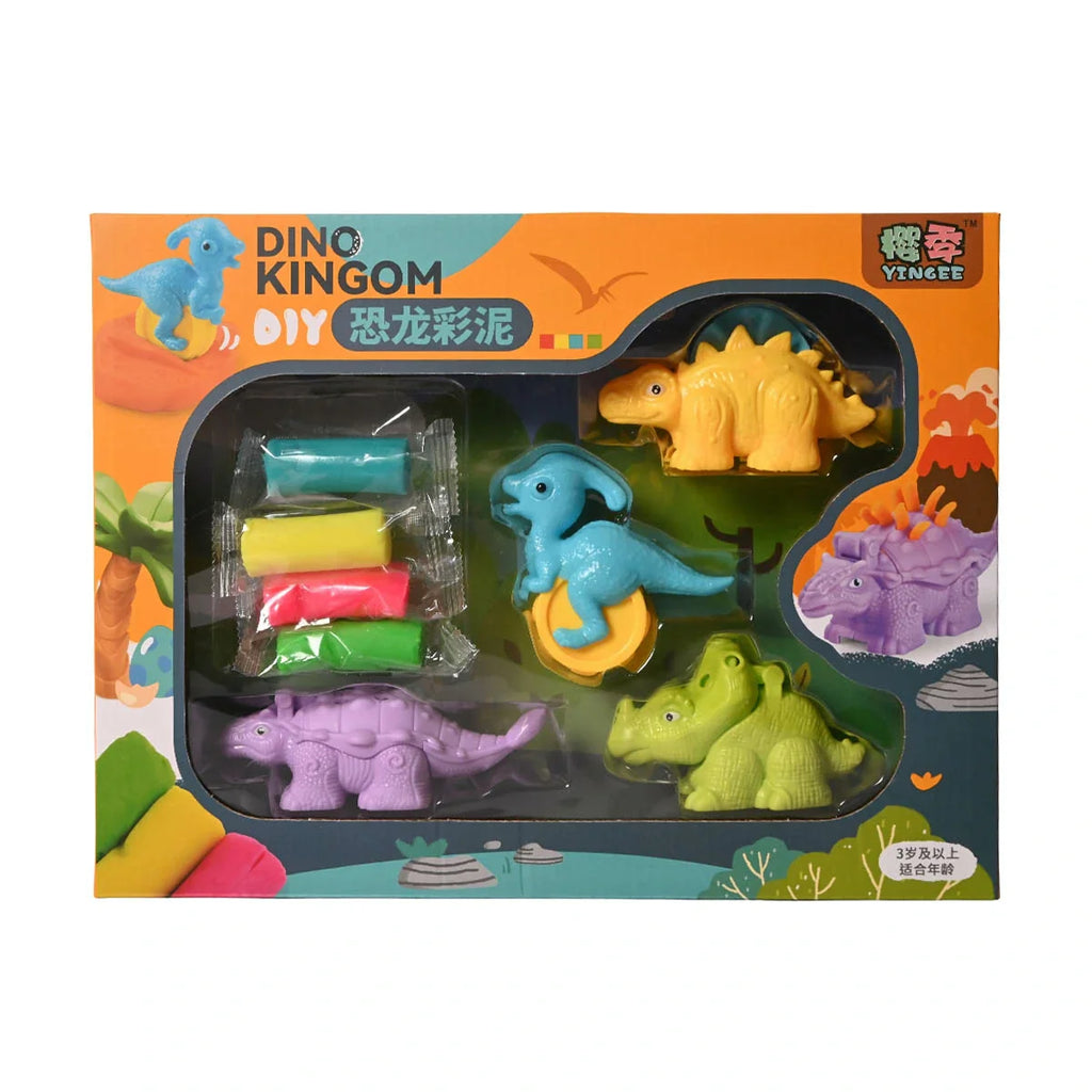 Picture of Dino Kingdom DIY Clay Dinosaur Set - by Raja Sahib Kids