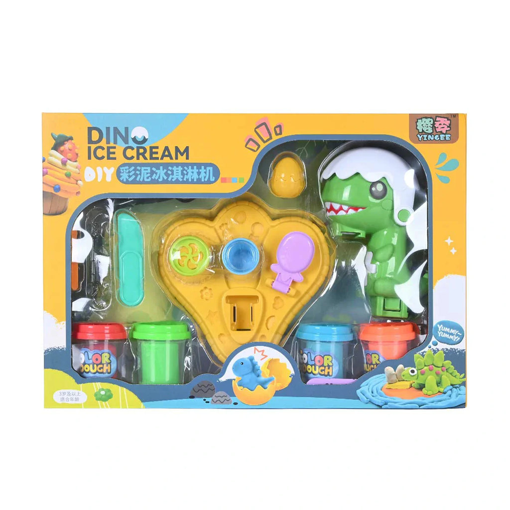 Picture of Dino Ice Cream DIY: Creative Playdough Set - by Raja Sahib Kids