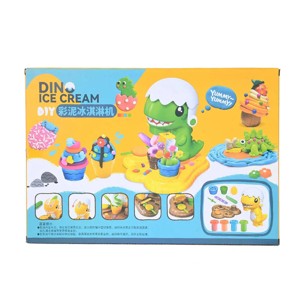Picture of Dino Ice Cream DIY: Creative Playdough Set - by Raja Sahib Kids