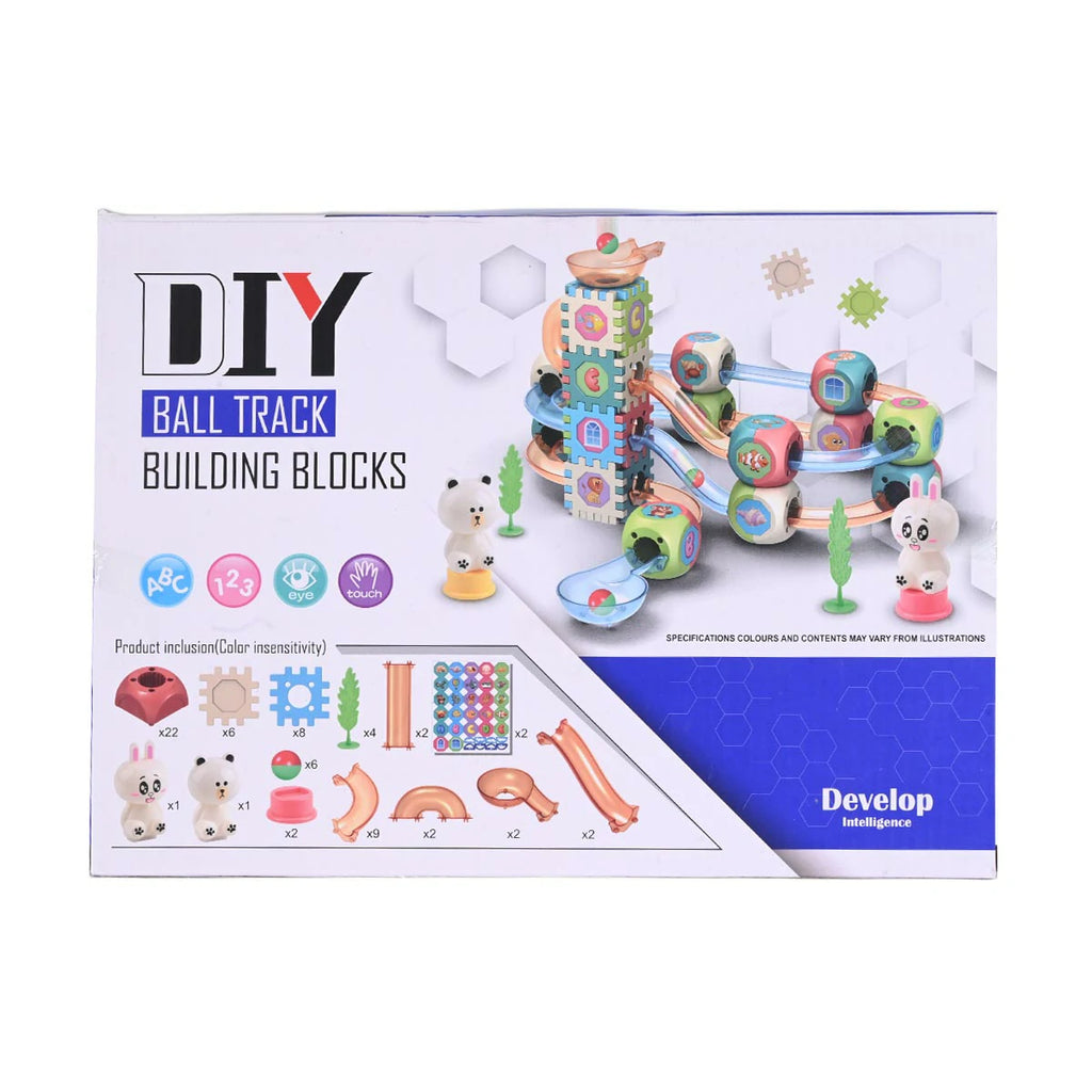 DIY Ball Track Building Blocks Set - Interactive Marble Run – Raja ...