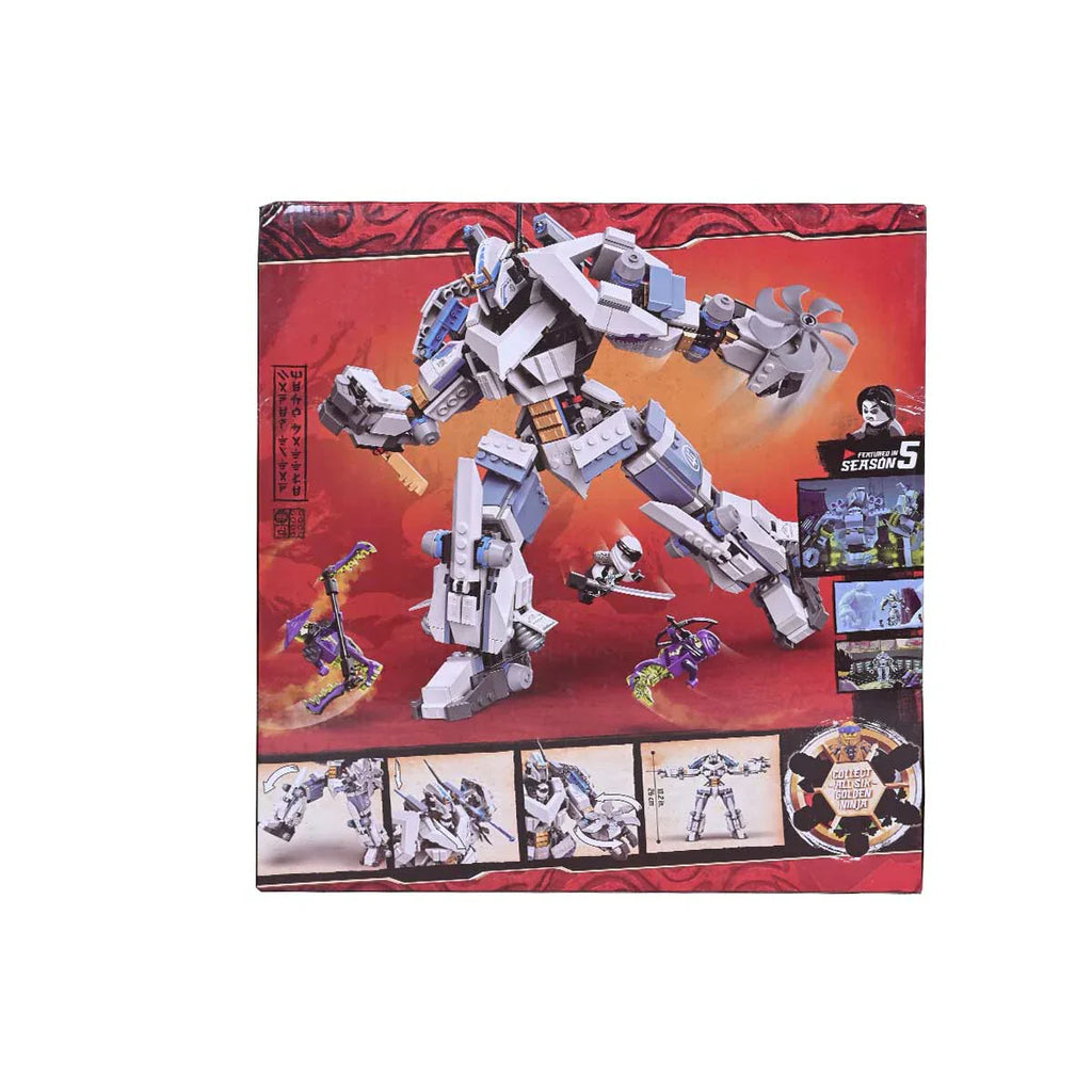 Picture of Ninja Zane'S Titan Mech Battle Building Blocks 840 Pcs - by Raja Sahib Kids