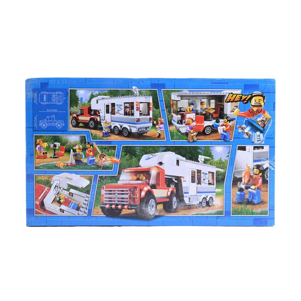 Picture of Town Deluxe RV and Pickup Truck Camping Set (22093) - 385 Pcs - by Raja Sahib Kids