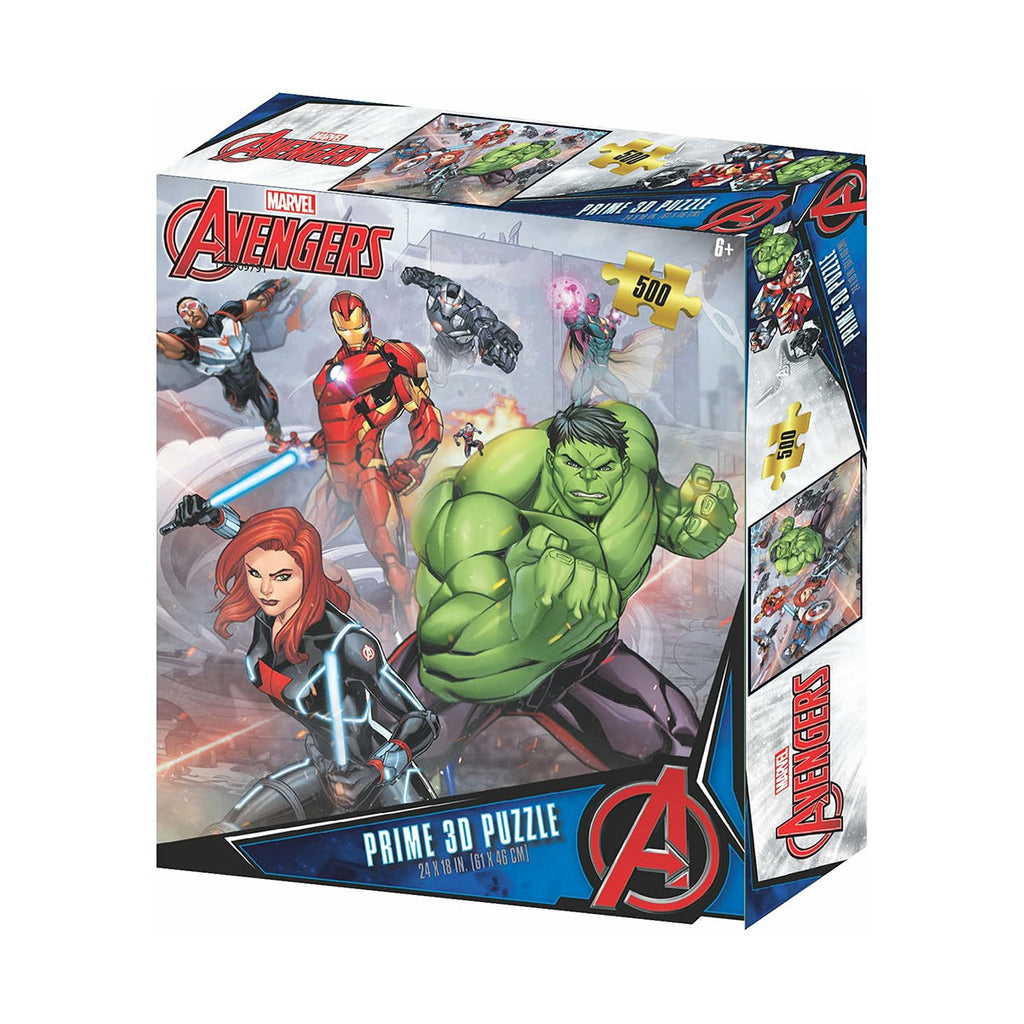 Picture of Prime 3D Puzzle 500 Pcs - Marvel Avengers - by Raja Sahib Kids