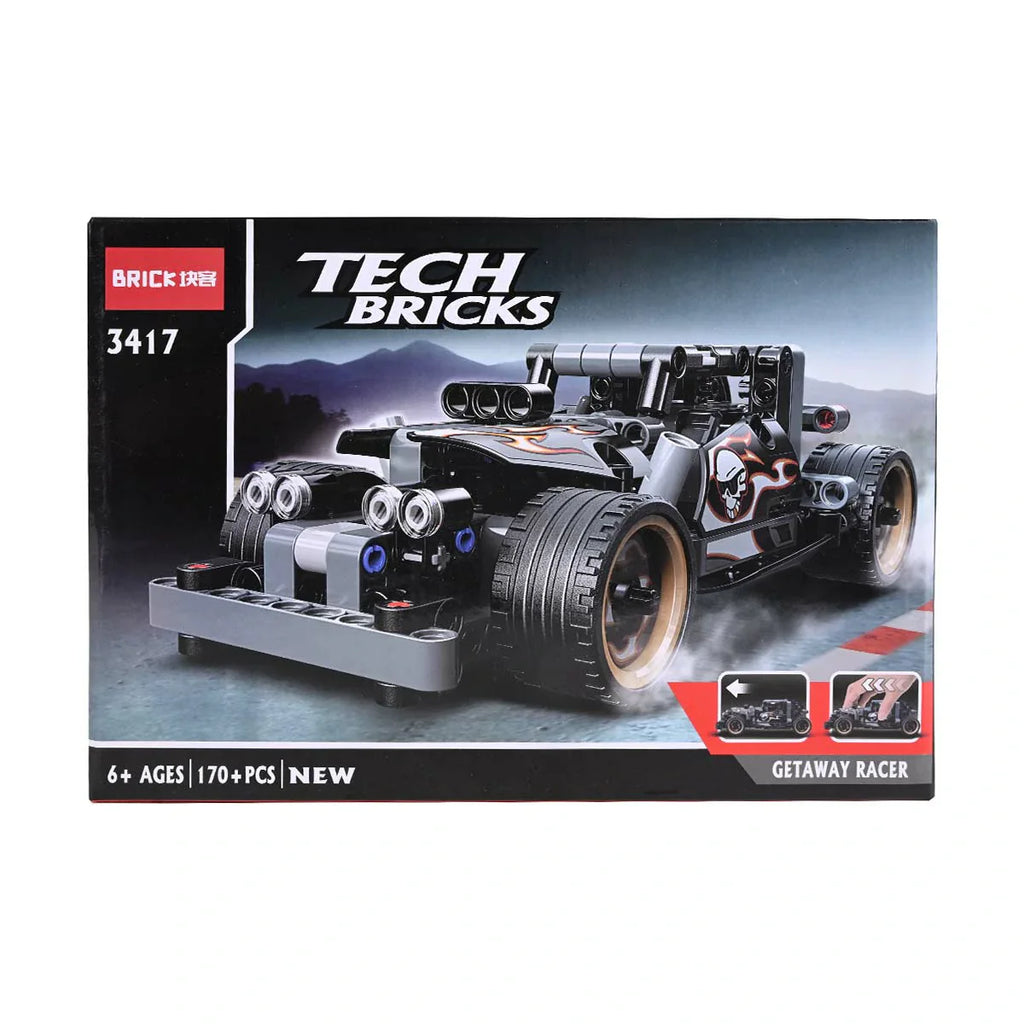 Picture of Tech Bricks Getaway Racer Building Block 170 Pcs - by Raja Sahib Kids