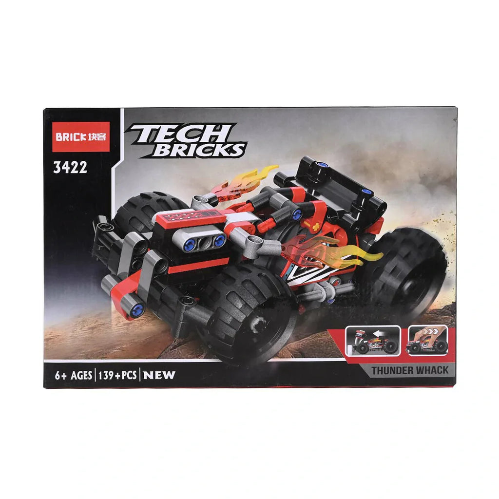 Picture of Tech Bricks Thunder Whack Building Block 139 Pcs - by Raja Sahib Kids