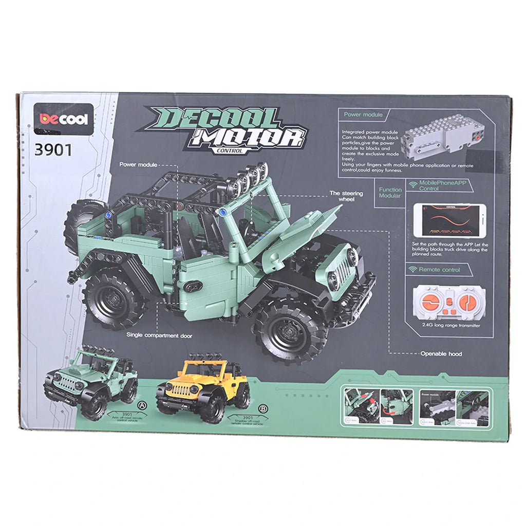 Picture of Decool Off Road Vehicle Building Blocks With Remote Control 714 Pcs - by Raja Sahib Kids