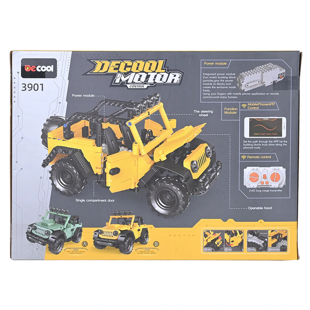 Picture of Decool Off Road Vehicle Building Blocks With Remote Control 714 Pcs - by Raja Sahib Kids