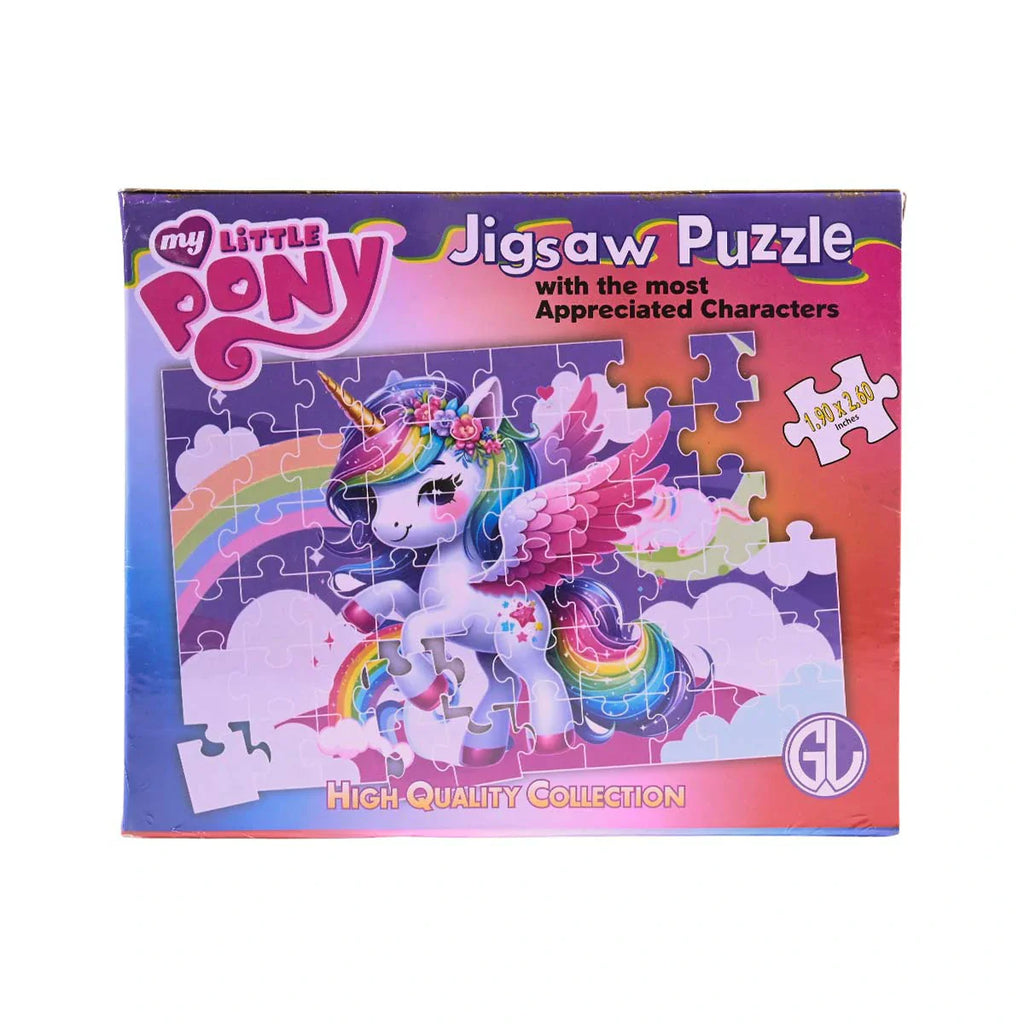 Picture of My Little Pony Unicorn Fantasy: High-Quality 60-Piece Jigsaw Puzzle - by Raja Sahib Kids