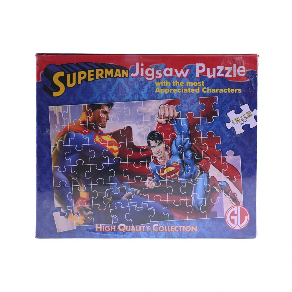 Picture of Superman: High-Quality 60-Piece Action Jigsaw Puzzle - by Raja Sahib Kids