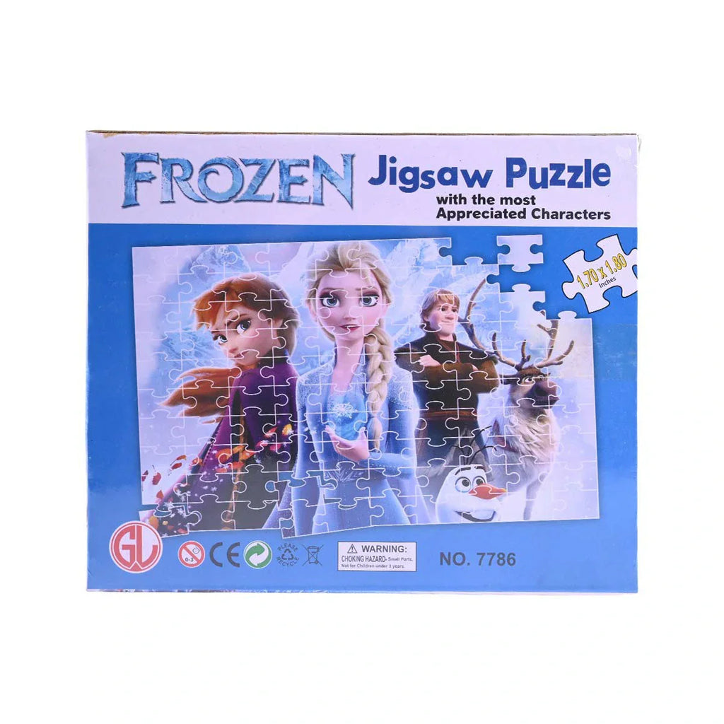 Picture of Disney Frozen II Adventure: High-Quality 100-Piece Jigsaw Puzzle - by Raja Sahib Kids