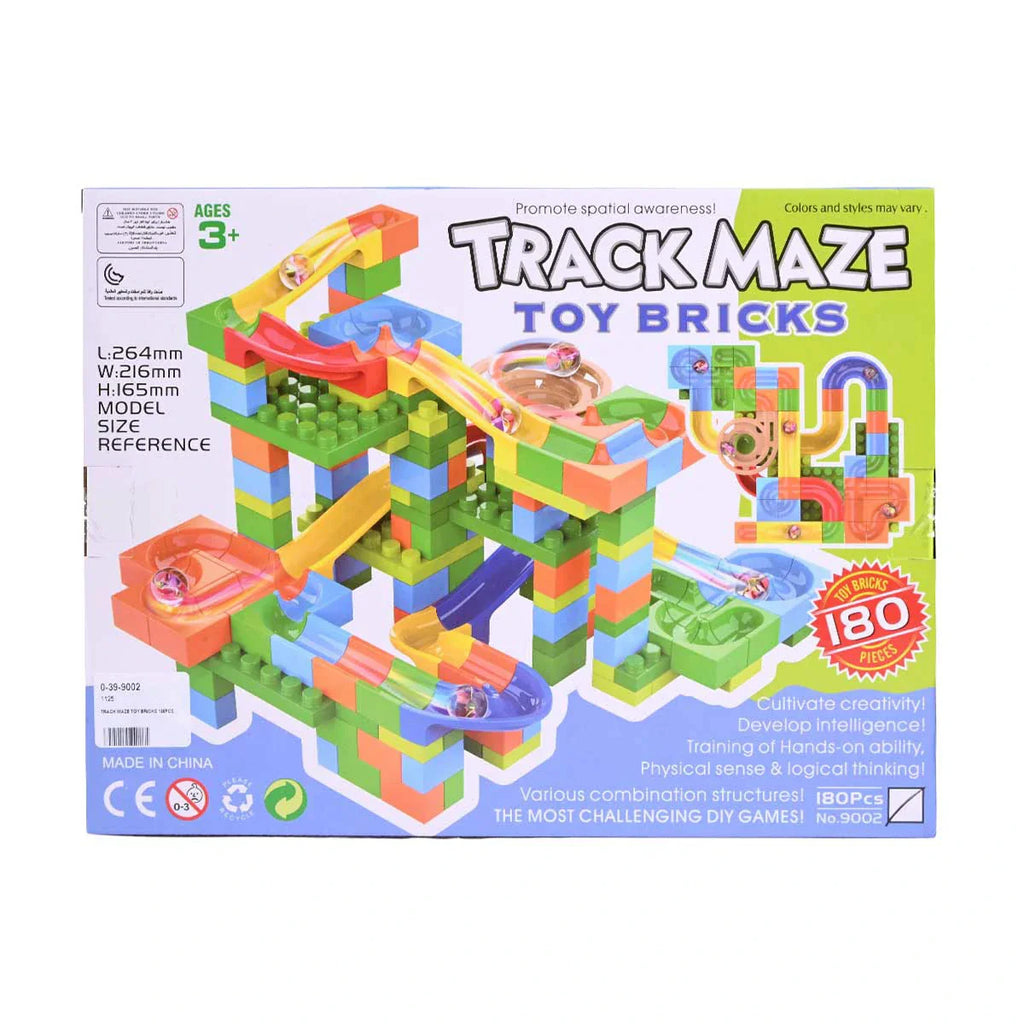 Picture of The Most Challenging DIY Games! Building Block Marble Run Track Maze | Promotes Spatial Awareness & Logical Thinking - by Raja Sahib Kids