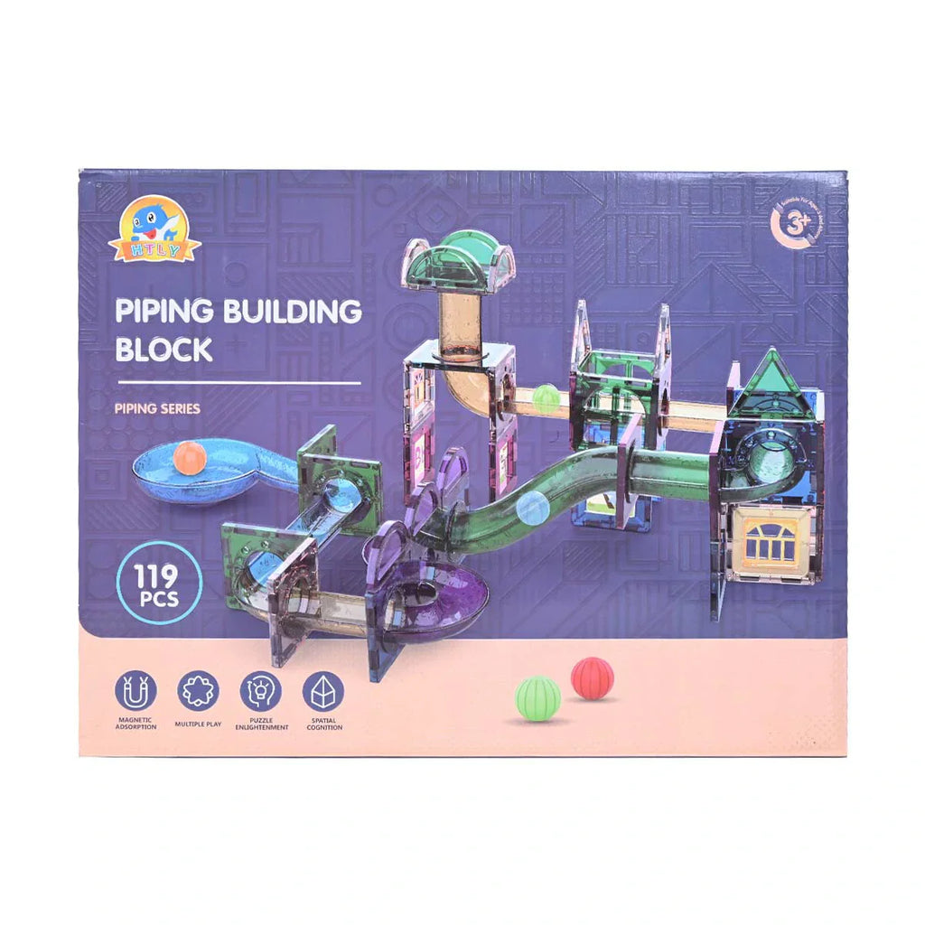 Picture of Piping Building Blocks 119 Pcs - by Raja Sahib Kids