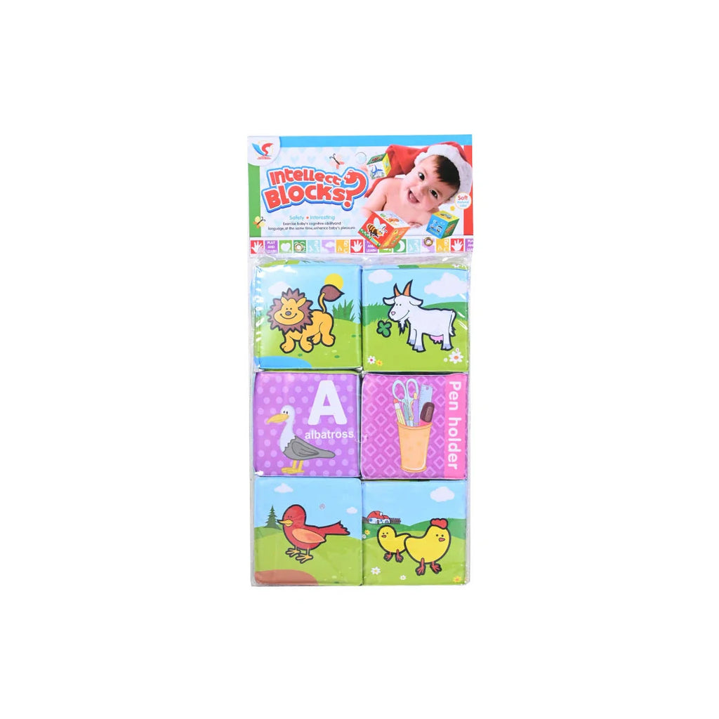 Picture of Intellect Soft Blocks 6 Pcs - by Raja Sahib Kids